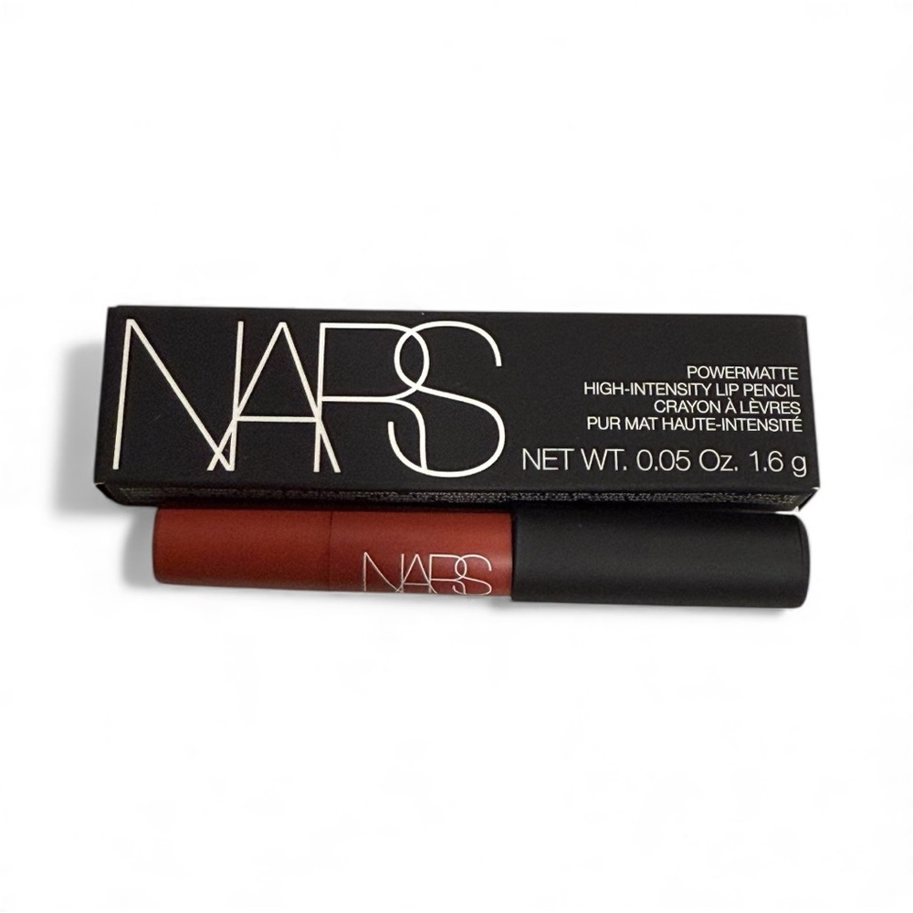 NARS Powermatte High-Intensity Lip Pencil –Walkyrie 180 Burnt Coral Red NEW Mini